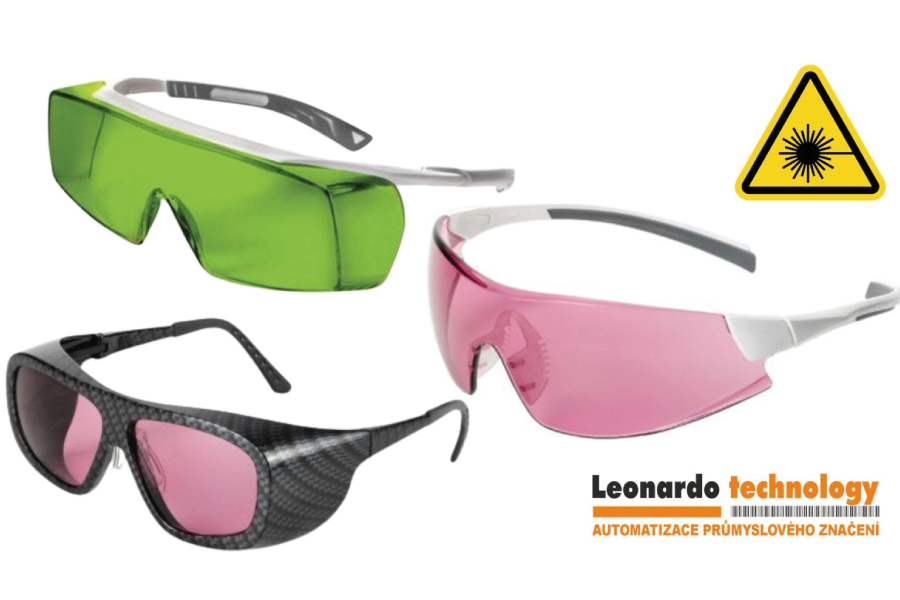 Ochrana zraku je zásadní! Brýle na ochranu před laserovým zářením dodává Leonardo technology.