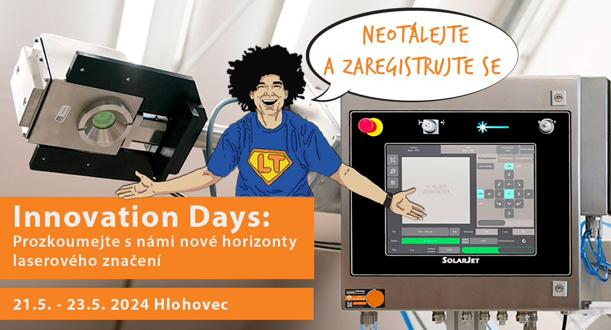 Innovation Days: Prozkoumejte s námi nové horizonty laserového značení