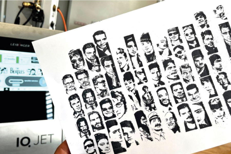 LEIBINGER IQJET má možnost tisku až 48 bodů. Datamatrix kód i grafiku vytisknete s vyšším rozlišením než kdykoliv dříve !