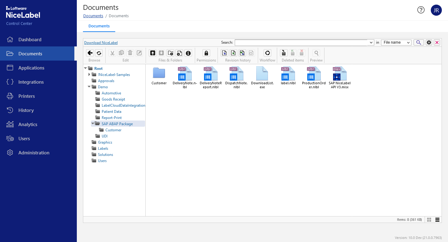 How the Document Management System helps v10