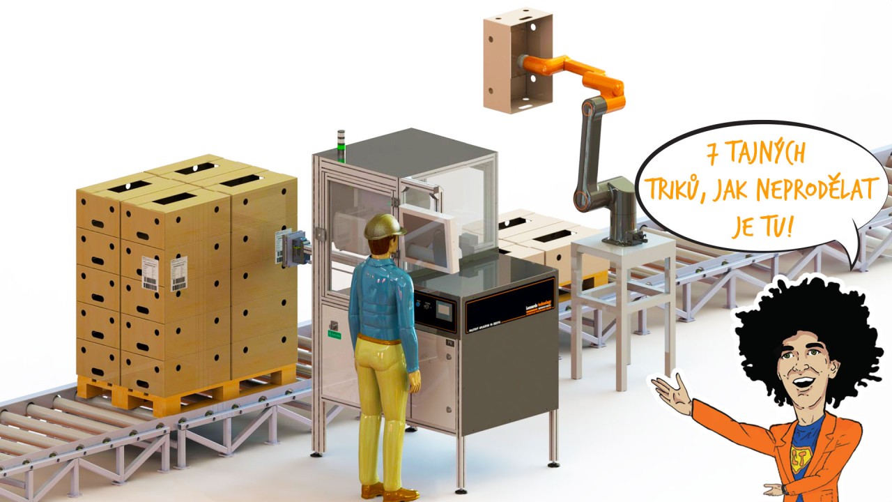 Leonardo technology s.r.o. automatický paletový aplikátor