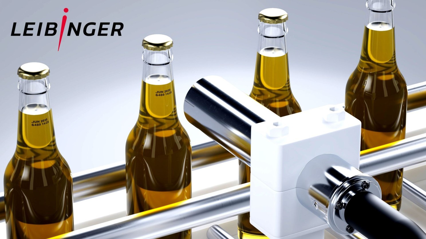 Průmyslové značení jako služba. Inkjet systém LEIBINGER na operativní leasing, kdy platíte fixní měsíční faktury bez navýšení.