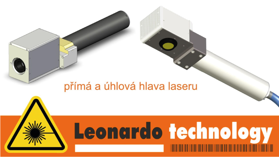 Značící lasery od Leonardo technology s volbou skenovací hlavy. Kdy je přímá optika lepší volbou?